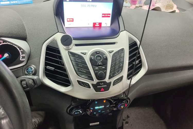 Used Ford EcoSport 2017 1.5L Automatic Prestige Model Audio And AC Panel