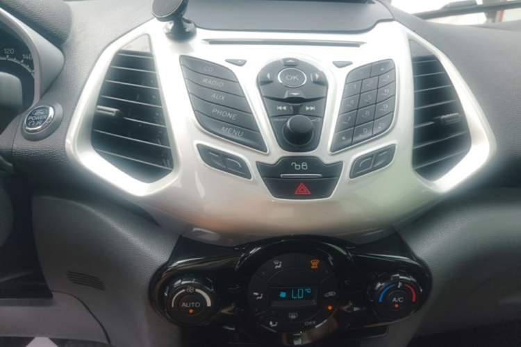 Used Ford EcoSport 2017 1.5L Automatic Prestige Model Audio And AC Panel