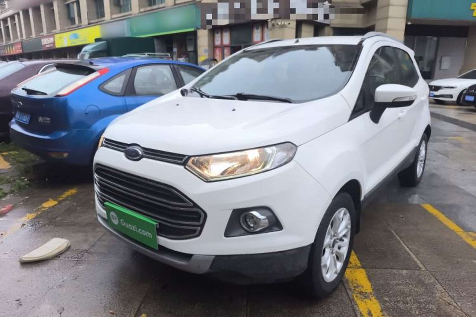 Used Ford EcoSport 2017 1.5L Automatic Prestige Model Front Left 45 Deg