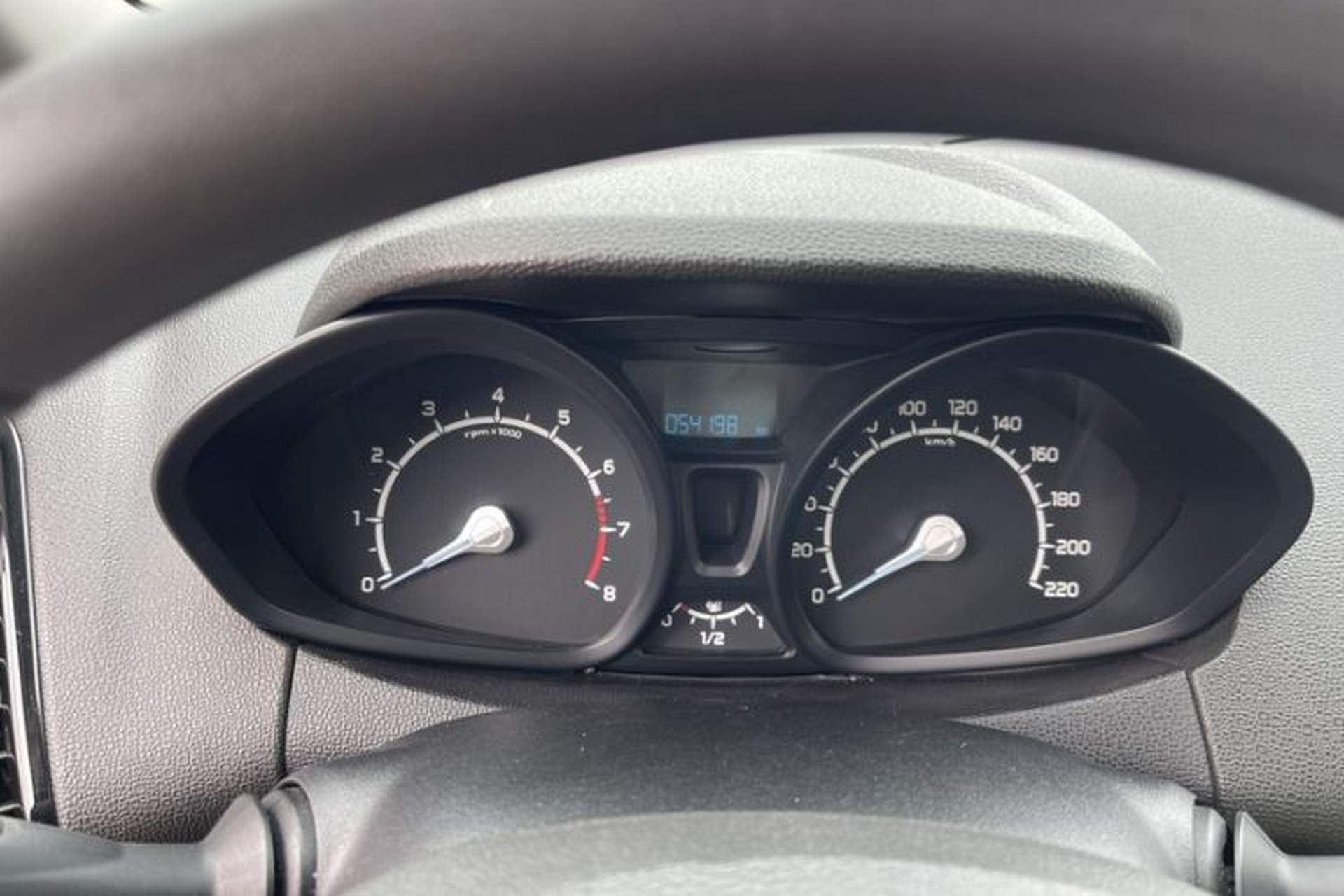 Used Ford EcoSport 2017 1.5L Automatic Trend Model Odometer Close Up