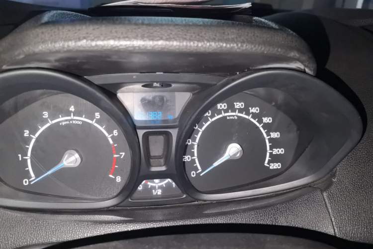 Used Ford EcoSport 2017 1.5L Manual Comfort Model Odometer Close Up