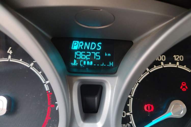 Used Ford EcoSport 2017 1.5L Automatic Prestige Model Odometer Close Up