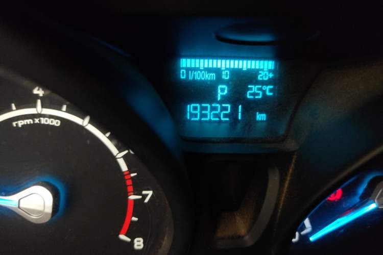 Used Ford EcoSport 2017 1.5L Automatic Trend Model Odometer Close Up