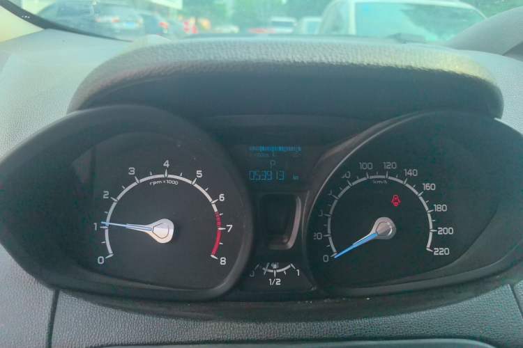 Used Ford EcoSport 2017 1.5L Automatic Trend Model Odometer Close Up
