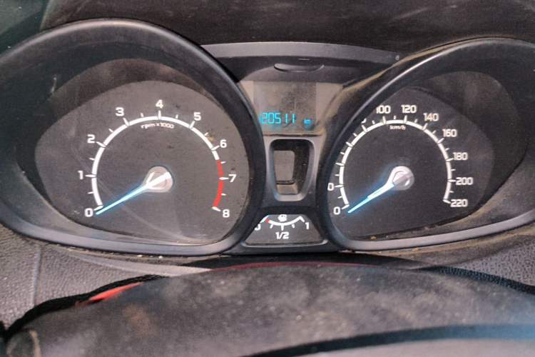 Used Ford EcoSport 2017 1.5L Manual Fashion Model Odometer Close Up