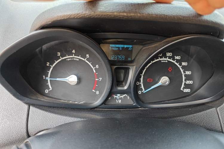 Used Ford EcoSport 2017 1.5L Manual Comfort Model Odometer Close Up