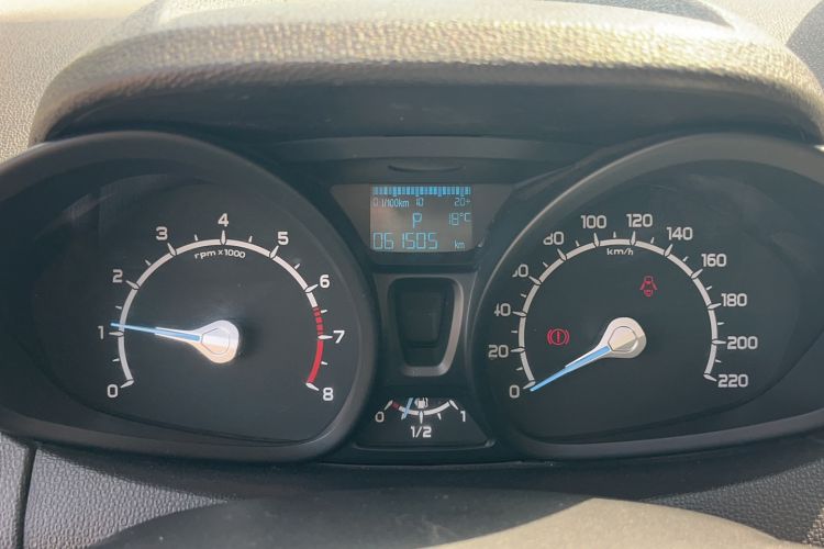 Used Ford EcoSport 2017 1.5L Automatic Trend Model Odometer Close Up