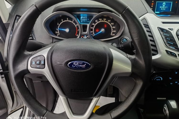Used Ford EcoSport 2017 1.5L Automatic Prestige Model Odometer Close Up