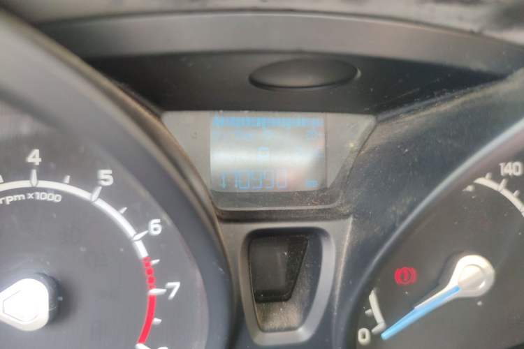 Used Ford EcoSport 2017 1.5L Automatic Trend Model Odometer Close Up