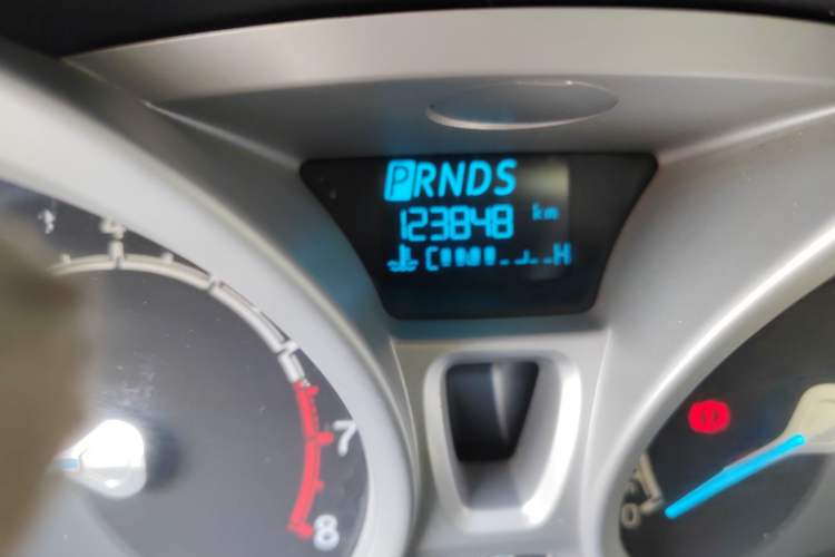 Used Ford EcoSport 2017 1.5L Automatic Prestige Model Odometer Close Up