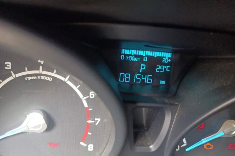 Used Ford EcoSport 2017 1.5L Automatic Trend Model Odometer Close Up