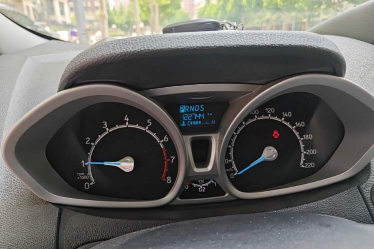 Used Ford EcoSport 2017 1.5L Automatic Prestige Model Odometer Close Up