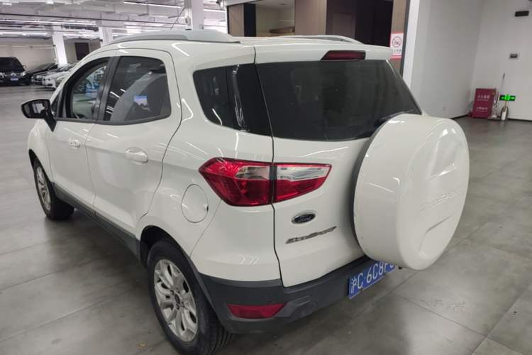 Used Ford EcoSport 2017 1.5L Automatic Prestige Model Rear Left 45 Deg