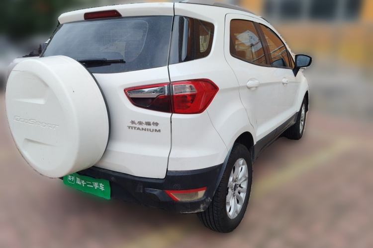 Used Ford EcoSport 2017 1.5L Automatic Prestige Model Rear Right 45 Deg