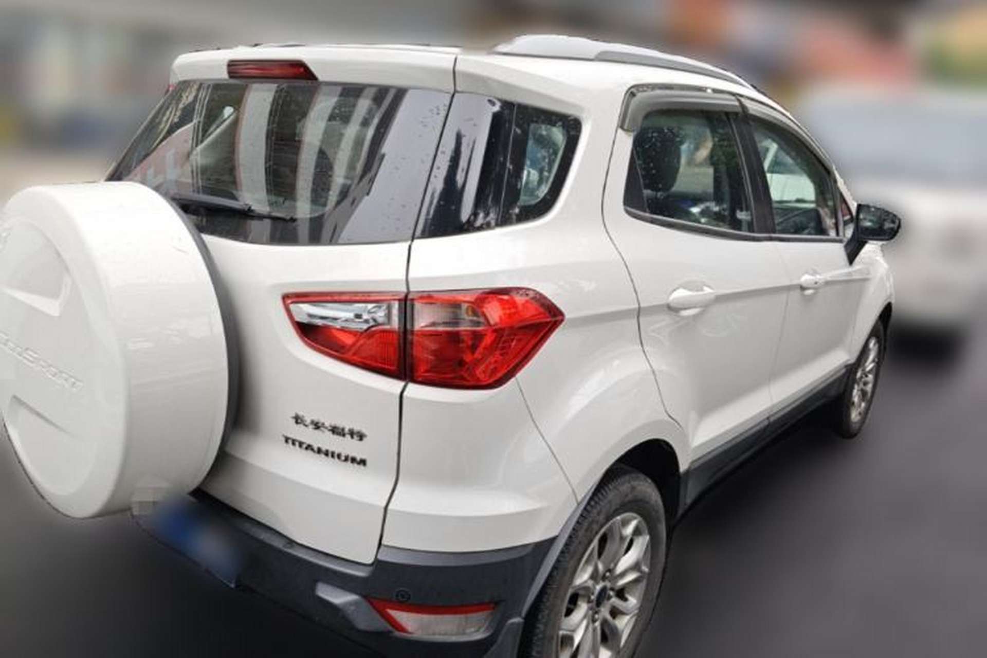 Used Ford EcoSport 2017 1.5L Automatic Prestige Model Rear Right 45 Deg