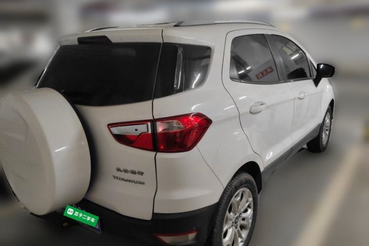 Used Ford EcoSport 2017 1.5L Automatic Prestige Model Rear Right 45 Deg