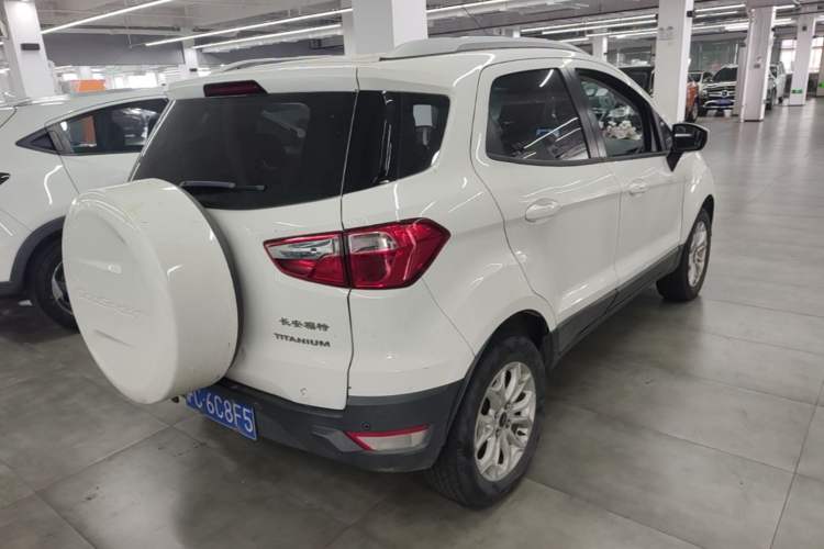 Used Ford EcoSport 2017 1.5L Automatic Prestige Model Rear Right 45 Deg