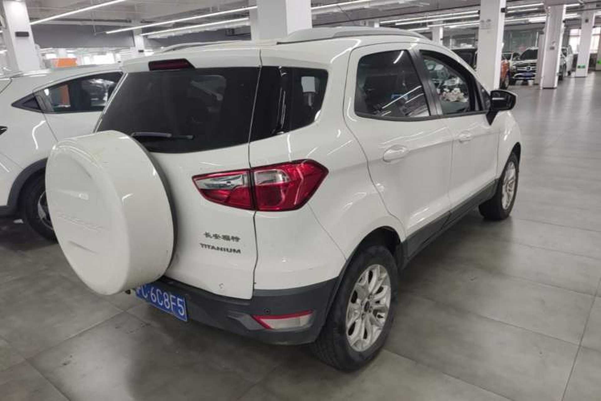 Used Ford EcoSport 2017 1.5L Automatic Prestige Model Rear Right 45 Deg