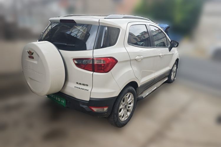 Used Ford EcoSport 2017 1.5L Automatic Prestige Model Rear Right 45 Deg