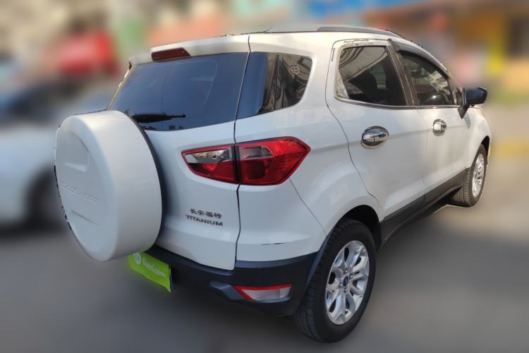 Used Ford EcoSport 2017 1.5L Automatic Prestige Model Rear Right 45 Deg