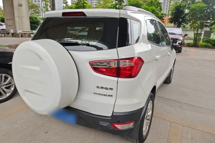 Used Ford EcoSport 2017 1.5L Automatic Prestige Model Rear Right 45 Deg
