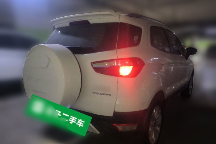 Used Ford EcoSport 2017 1.5L Automatic Prestige Model Rear Right 45 Deg
