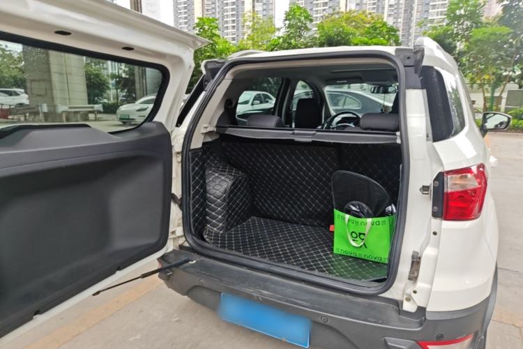 Used Ford EcoSport 2017 1.5L Automatic Prestige Model Trunk