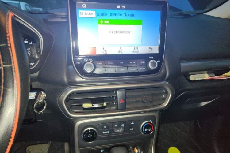 Used Ford EcoSport 2018 Revised 1.5L Automatic Platinum Wing Edition Audio And AC Panel