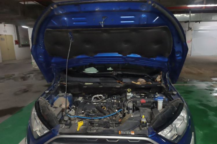 Used Ford EcoSport 2018 1.5L Automatic Platinum Wing Model Engine Bay
