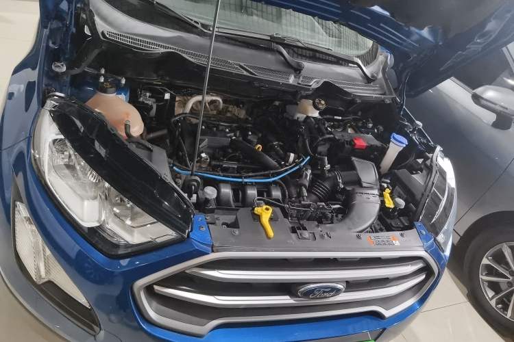 Used Ford EcoSport 2018 1.5L Automatic Platinum Wing Model Engine Bay