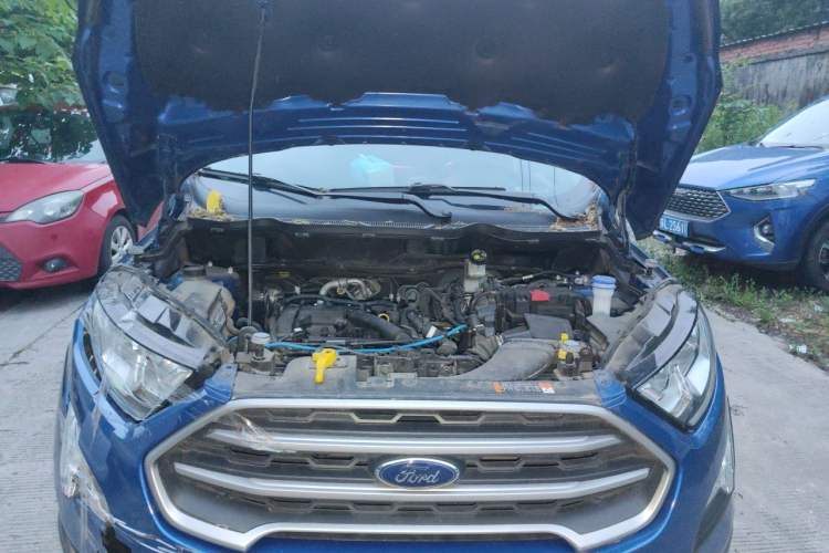 Used Ford EcoSport 2018 Revised 1.5L Automatic Platinum Wing Edition Engine Bay
