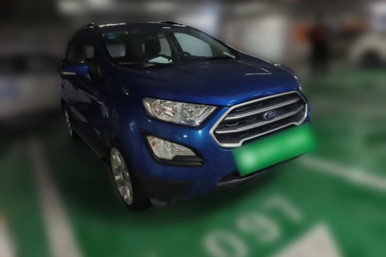 Used Ford EcoSport 2018 1.5L Automatic Platinum Wing Model Front Right 45 Deg