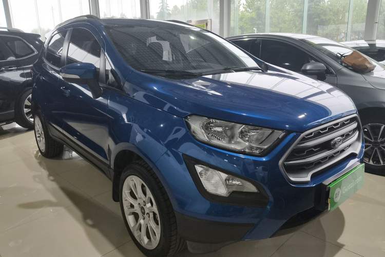 Used Ford EcoSport 2018 1.5L Automatic Platinum Wing Model Front Right 45 Deg