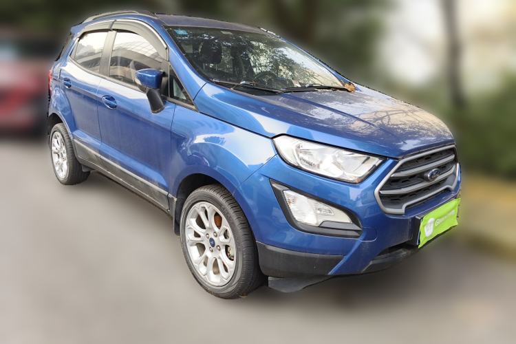 Used Ford EcoSport 2018 1.5L Automatic Platinum Wing Model Front Right 45 Deg
