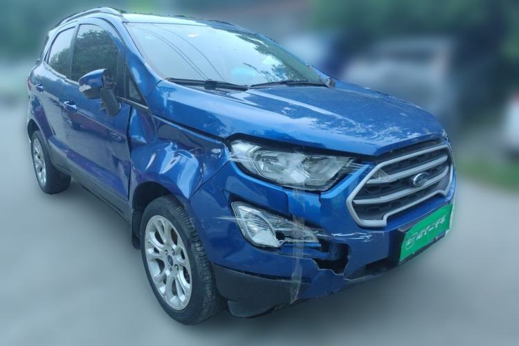 Used Ford EcoSport 2018 Revised 1.5L Automatic Platinum Wing Edition Front Right 45 Deg