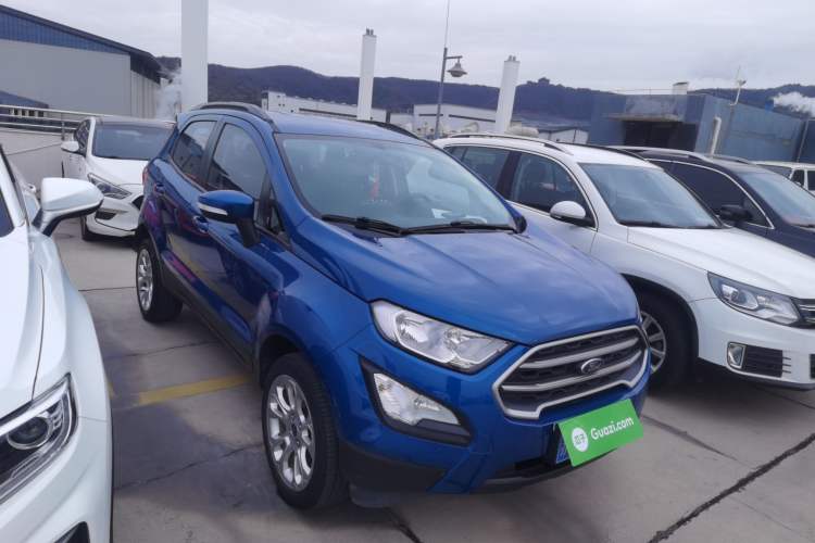 Used Ford EcoSport 2018 1.5L Automatic Platinum Wing Model Front Right 45 Deg