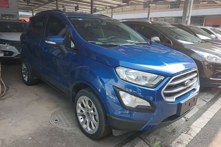 Used Ford EcoSport 2018 1.5L Automatic Platinum Wing Model Front Right 45 Deg