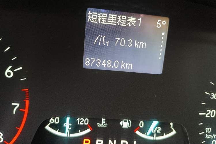 Used Ford EcoSport 2018 1.5L Automatic Platinum Wing Model Odometer Close Up