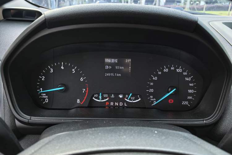 Used Ford EcoSport 2018 1.5L Automatic Elite Edition Odometer Close Up