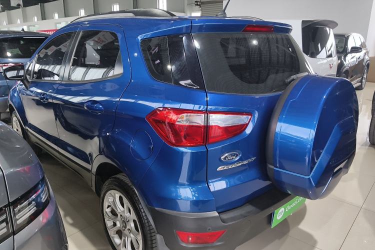 Used Ford EcoSport 2018 1.5L Automatic Platinum Wing Model Rear Left 45 Deg