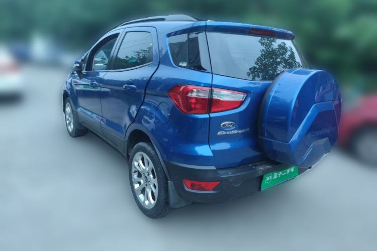 Used Ford EcoSport 2018 Revised 1.5L Automatic Platinum Wing Edition Rear Left 45 Deg
