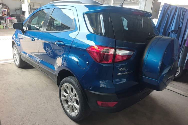 Used Ford EcoSport 2018 1.5L Automatic Platinum Wing Model Rear Left 45 Deg