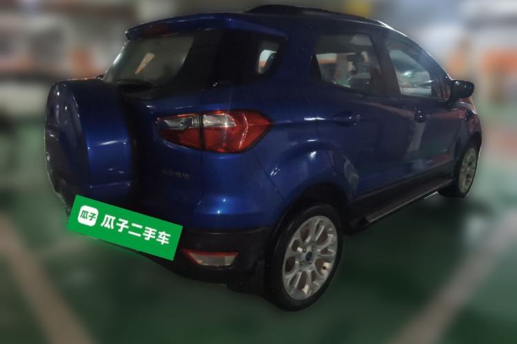 Used Ford EcoSport 2018 1.5L Automatic Platinum Wing Model Rear Right 45 Deg