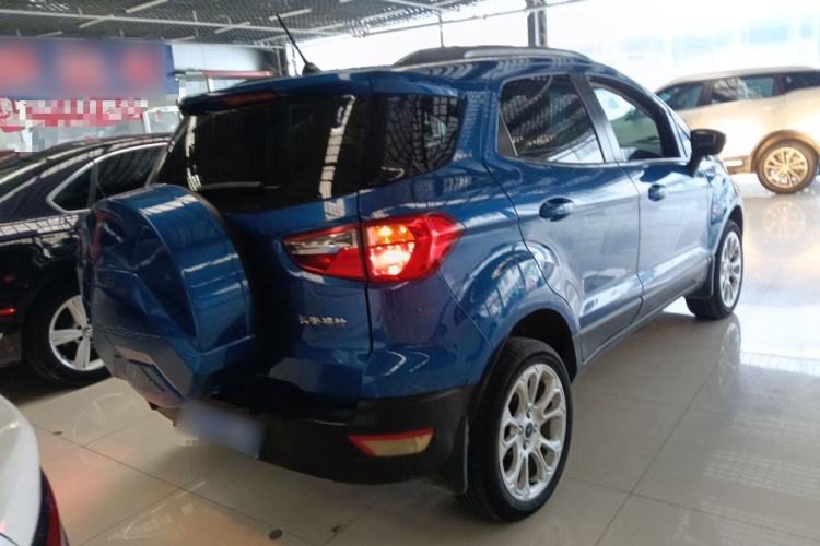 Used Ford EcoSport 2018 1.5L Automatic Platinum Wing Model Rear Right 45 Deg