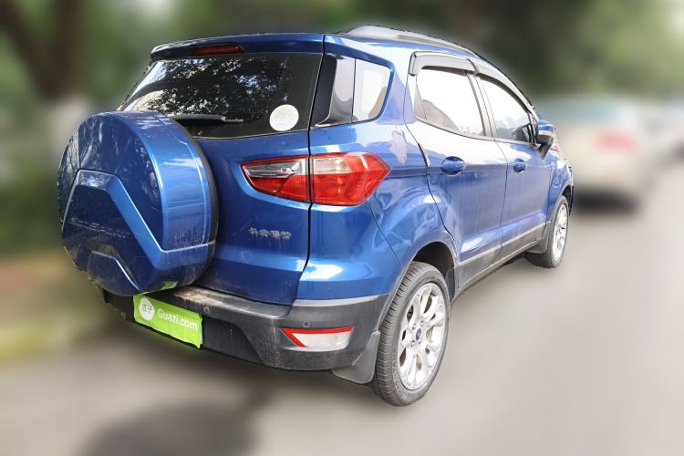 Used Ford EcoSport 2018 1.5L Automatic Platinum Wing Model Rear Right 45 Deg