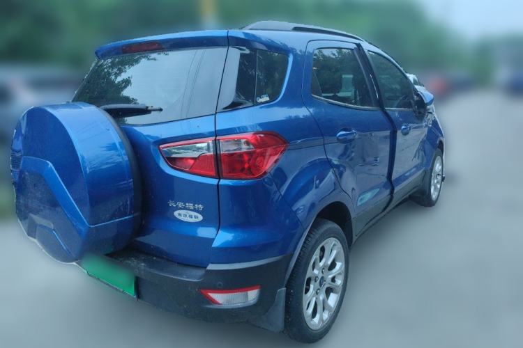 Used Ford EcoSport 2018 Revised 1.5L Automatic Platinum Wing Edition Rear Right 45 Deg