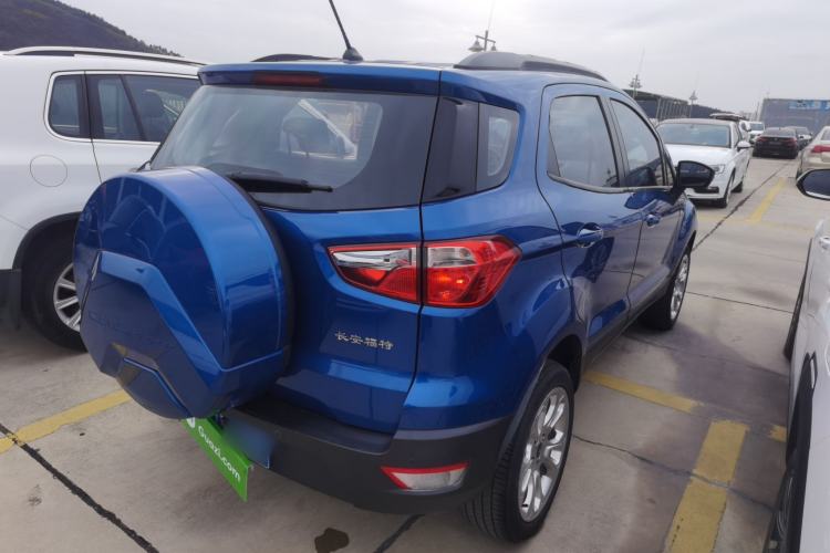 Used Ford EcoSport 2018 1.5L Automatic Platinum Wing Model Rear Right 45 Deg
