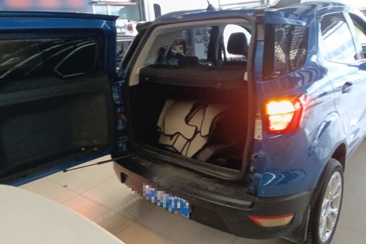 Used Ford EcoSport 2018 1.5L Automatic Platinum Wing Model Trunk