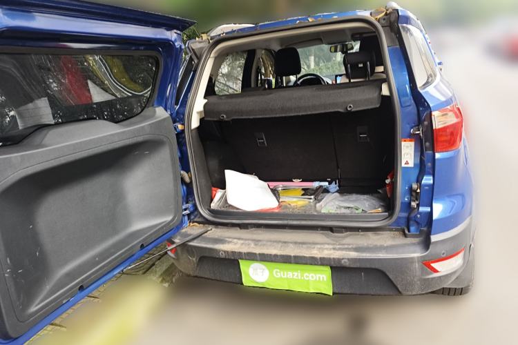 Used Ford EcoSport 2018 1.5L Automatic Platinum Wing Model Trunk