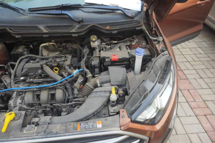 Used Ford EcoSport 2018 1.5L Automatic Platinum Wing Model Engine Bay Left